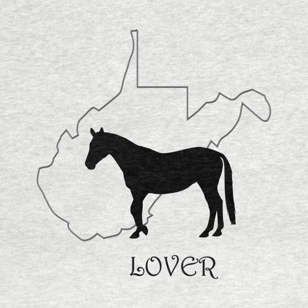 West Virginia Horse Lover Gift by Prairie Ridge Designs